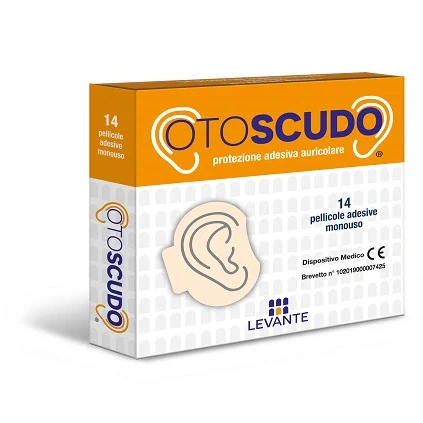 Levante Otoscudo Pellicola Auricolare 14 Pezzi Dispositivo Medico