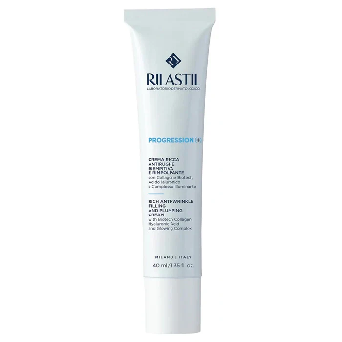 Rilastil Progres Crema Antirughe 40 ml, cosmetico per il viso