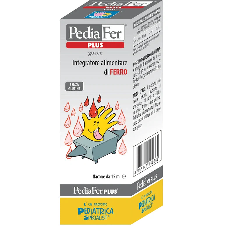 Pediatrica Pediafer Plus Gocce 15 ml Integratori