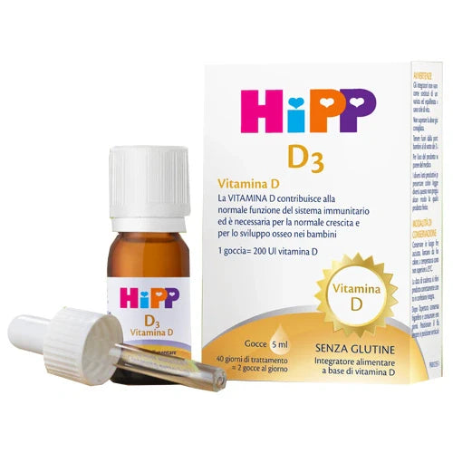 Hipp D3 5ml, integratore di vitamina D, categoria integratori