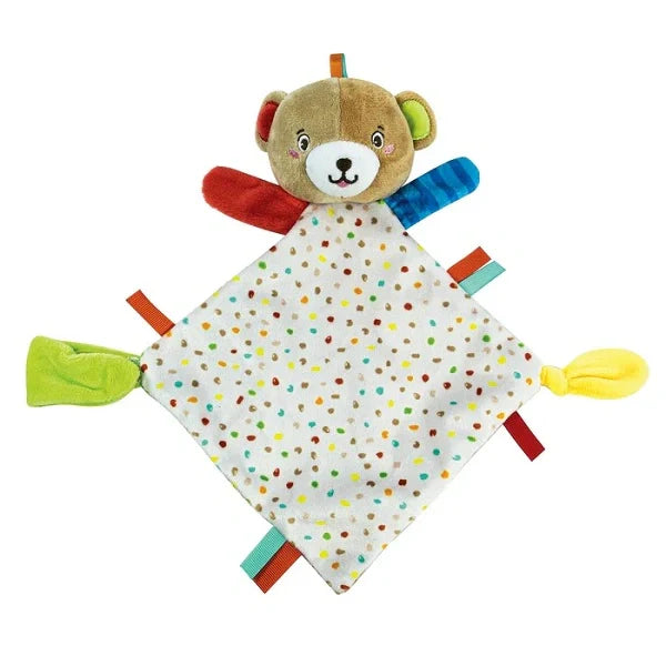 Clementoni Lovely Bear Comforter, peluche per bambini, giocattolo