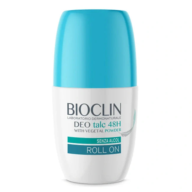 Bioclin Deo Control Talc Roll On 50 ml, deodorante, categoria deodoranti