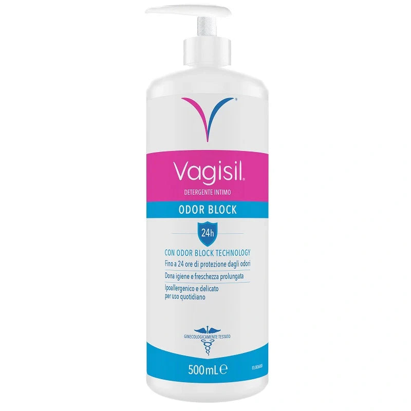 Vagisil Detergente Intimo Odor Block 500 ml, Detergenti, Igiene intima