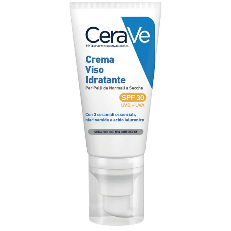 Cerave Crema Viso Idratante SPF30 52 ml, cosmetico per il viso