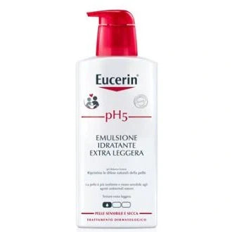 Eucerin Ph5 Emulsione Corpo Extra Leggera 400 ml, idratante per il corpo