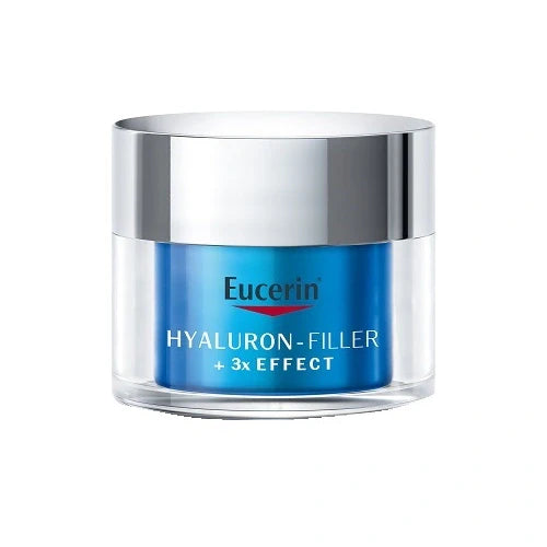 Eucerin Hyal Filler Booster Notte 50 ml, cosmetico antirughe per il viso