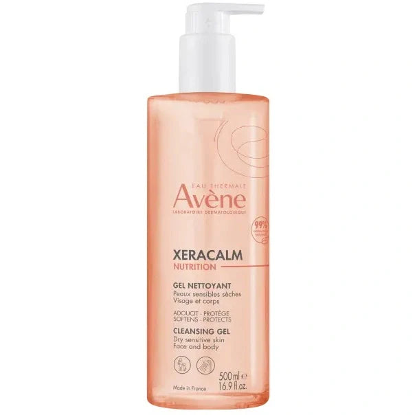 Avène Xeracalm Nutrizione Gel 500ml, Cosmetici, Detergente per pelle sensibile