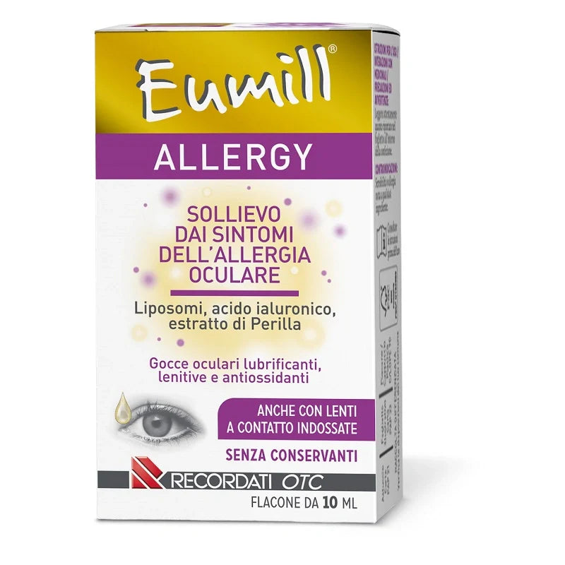 Recordati Eumill Allergy Gocce Oculari 10 ml Dispositivo Medico