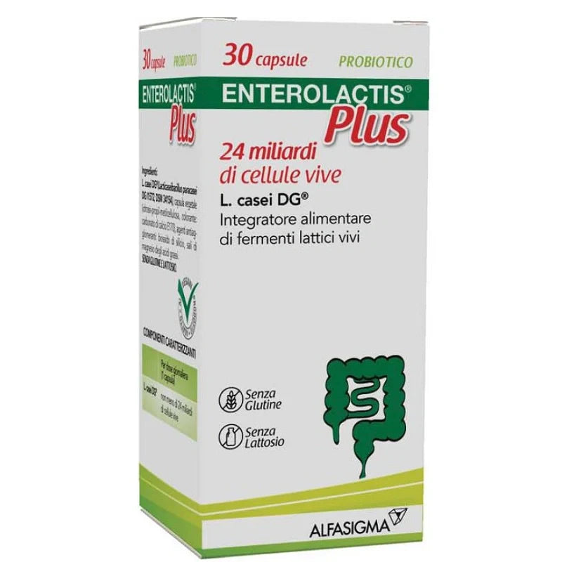 Alfasigma Enterolactis Plus 30 capsule Integratori