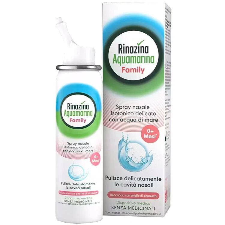 Haleon Rinazina Aquamarina Spray Nasale Isotonico 100 ml Dispositivo medico