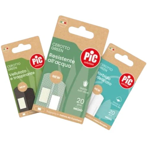 Pikdare Cerotti Pic Green Bambu Aloe Mix 22 Pezzi Dispositivo Medico