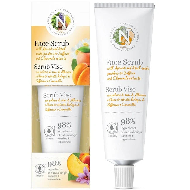 Farmalvarion Natural Scrub Viso 75ml Cosmetici