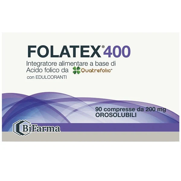 Difass International Folatex 400 90 compresse orosolubili Integratori