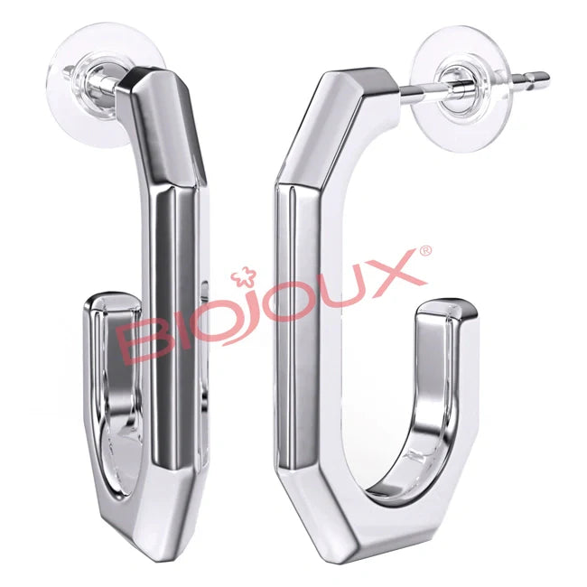 Sanico Orecchini Lidia in Acciaio Inossidabile Parafarmaco