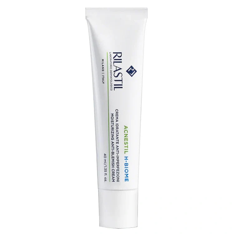 Rilastil Acnestil H-Biome Crema 40ml, cosmetico per pelle acneica