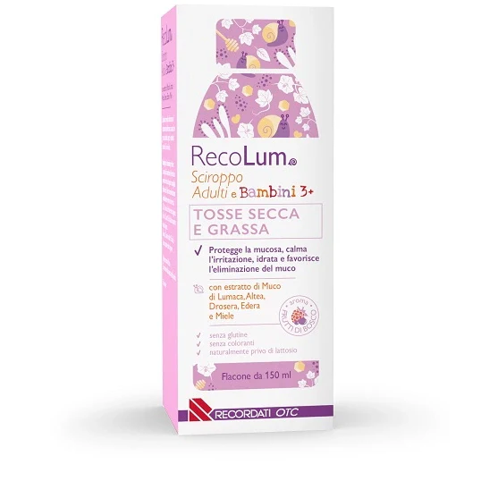 Recordati Recolum Sciroppo Tosse 150 ml