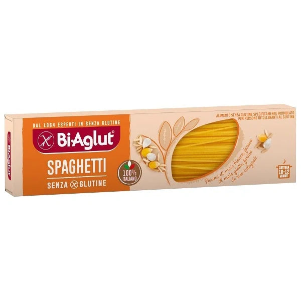 BiAglut Spaghetti senza glutine 400 g Alimenti senza glutine