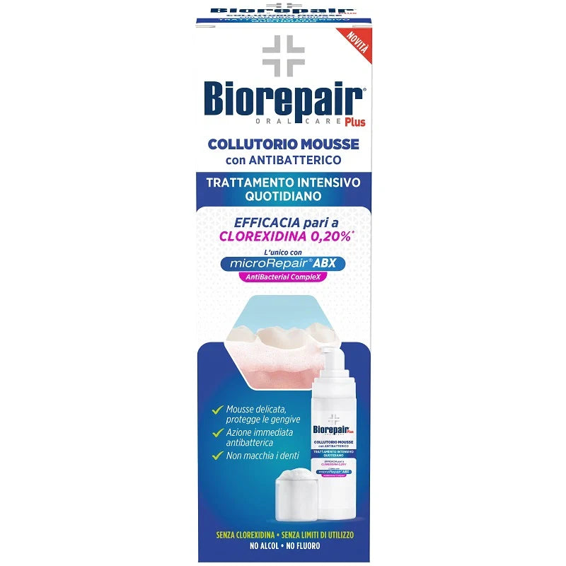 Coswell Biorepair Plus Collutore Mousse 200 ml Collutori