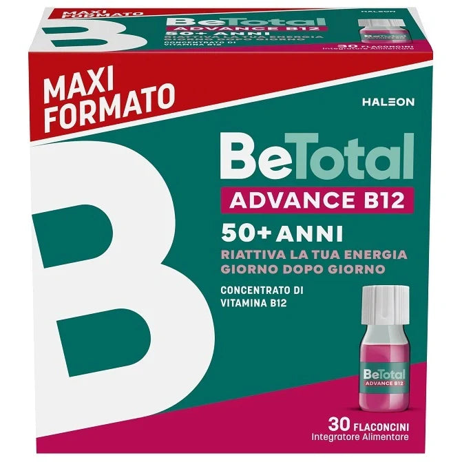 Haleon Betotal Advance B12 30 flaconcini, integratore, salute