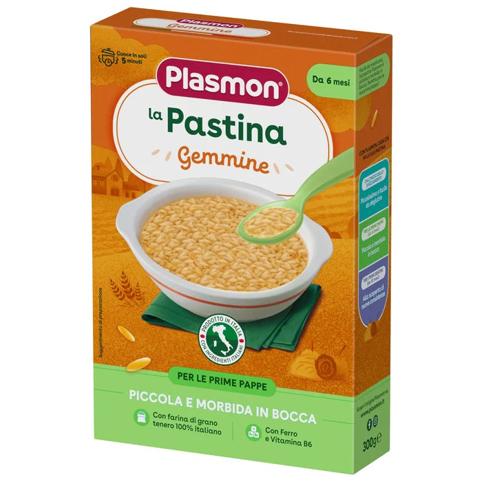 Plasmon Pasta Gemmine 300g, alimentazione prima infanzia