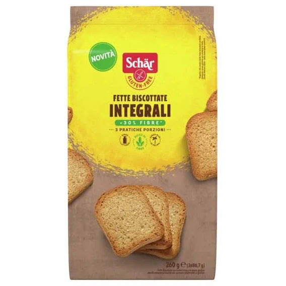 Schar Fette Biscottate Integrali 260 g Alimentari