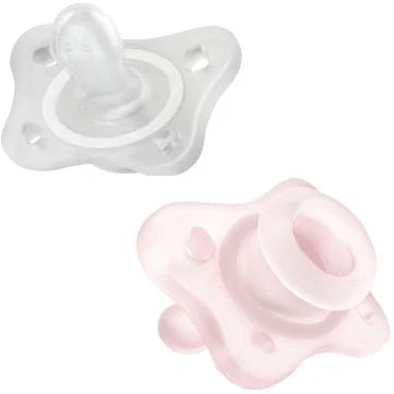 Chicco Gommotto Mini Rosa 0-2 mesi, succhietto per neonati
