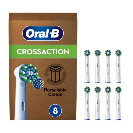 Procter & Gamble Oral-B Power Refill Cross Action 8pz Parafarmaci