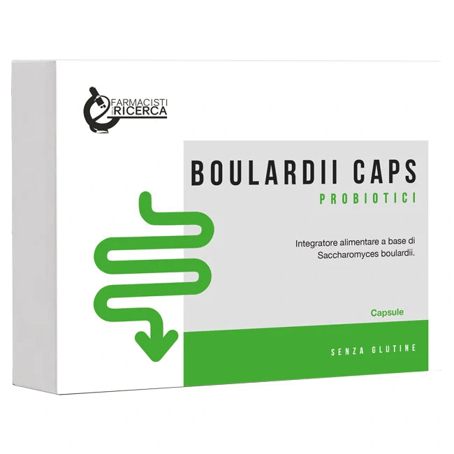 L.R.B. Boulardii 20 capsule, integratore probiotico, salute intestinale