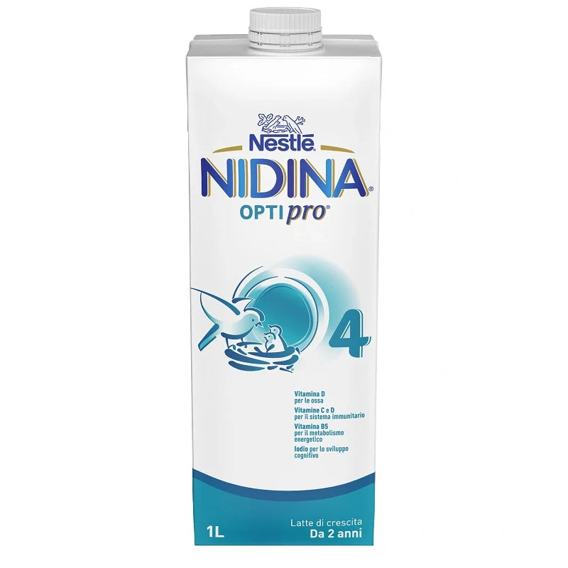 Nestlé Nidina Optipro 4 Latte di Crescita 1L Parafarmaco