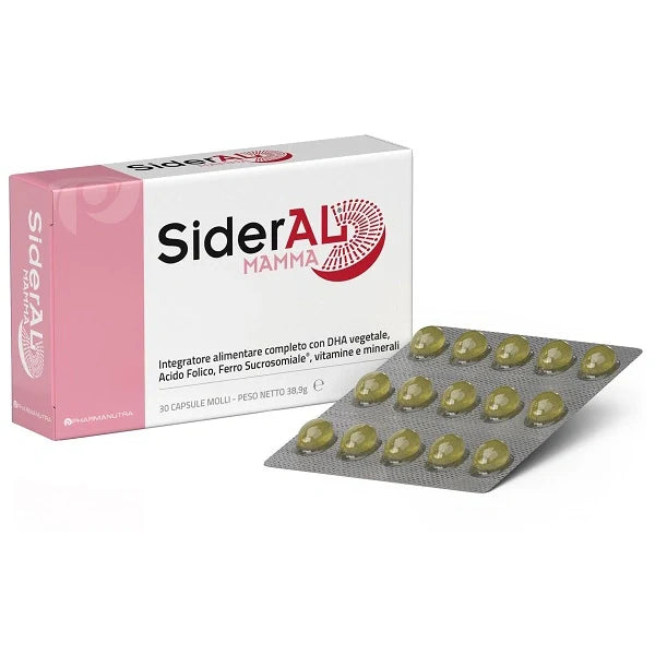 Pharmanutra Sideral Mamma 30 capsule molli Integratori