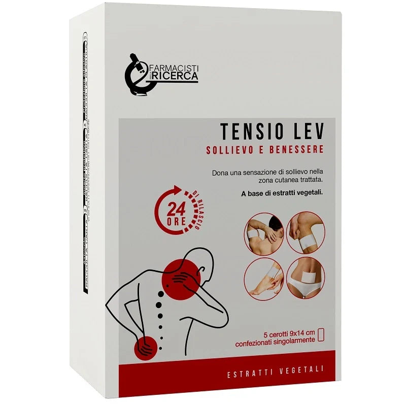 FPR Tensio Lev Cerotti 9x14 cm - 5 pezzi - Parafarmaci