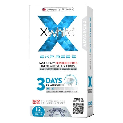 Pavia Consulting X White Strisce Sbiancanti Denti 12 Pezzi Parafarmaco