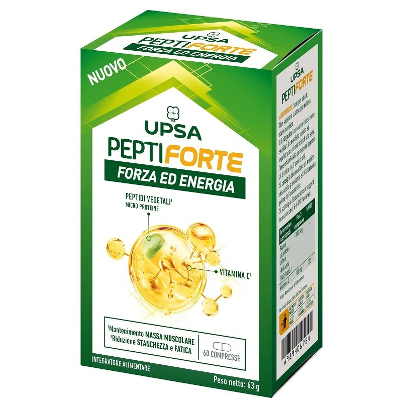 Upsa Peptiforte 60 Compresse - Integratore - Parafarmaco
