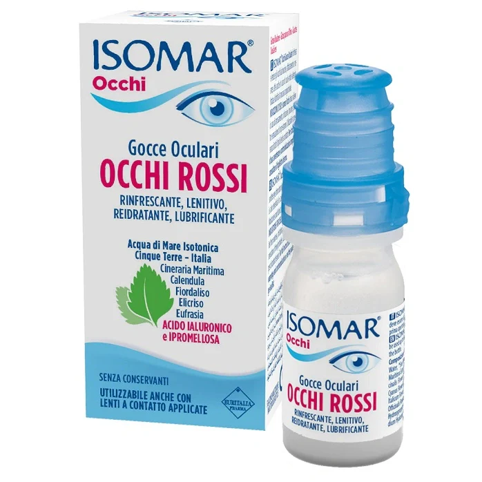 Euritalia Isomar Occhi 0,2% Gocce Oculari 10ml Dispositivo Medico