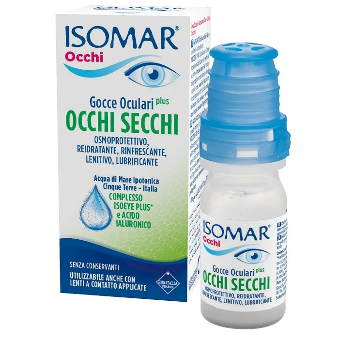 Isomar Occhi Secchi Plus 0,25% Acido Ialuronico 10 ml