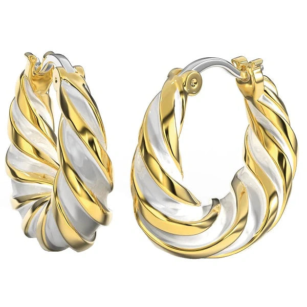 Sanico Orecchino Alara White Gold Plated Parafarmaci