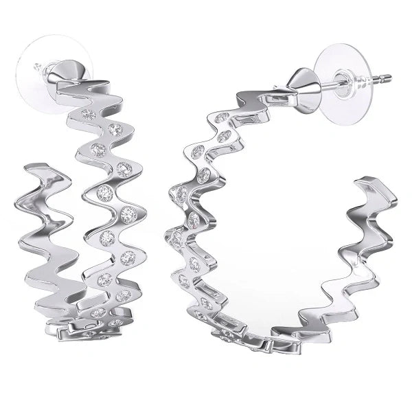 Sanico Orecchino Sariel Acciaio Inossidabile Parafarmaco