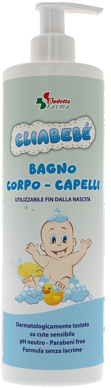 CliaBebe Bagno Corpo Capelli 500 ml