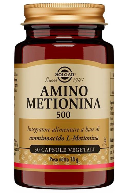 Solgar Amino Metionina 500 30 Capsule Vegetali