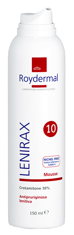 Lenirax 10 Mousse Dermatologica Crotamitone 10% 150 ml