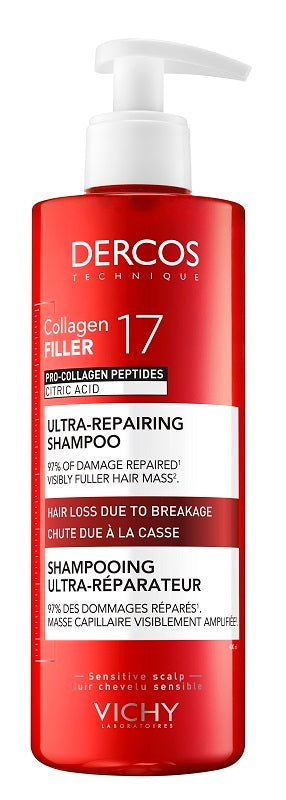 Vichy Dercos Collagen 17 Filler Shampoo 400 ml