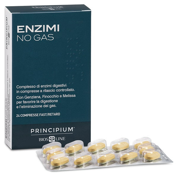 Principium Enzimi No Gas Fast Retard 24 Compresse