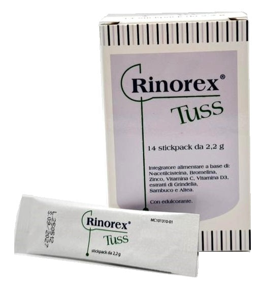 Rinorex Tuss 14 Stick Pack 2,2 g