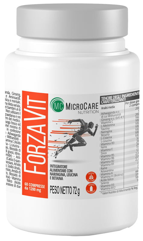 Microcare Nutrition Forza Vit 60 Compresse