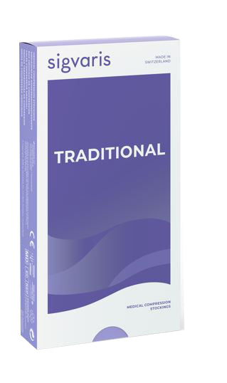 Sigvaris Traditional 503 CCL2 Monocollant Sinistro Corto Beige M