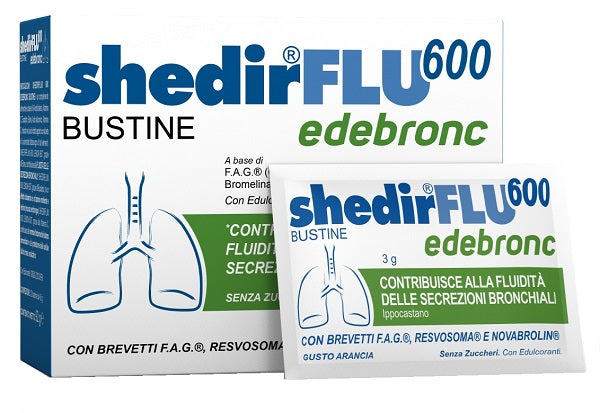Shedirflu 600 Edebronc 20 Bustine 3 g