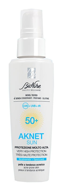 BioNike Aknet Sun Protezione Molto Alta SPF50+ 50 ml