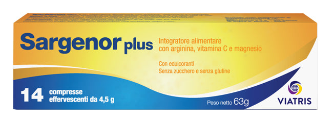 Sargenor Plus 14 Compresse Effervescenti 4,5 g
