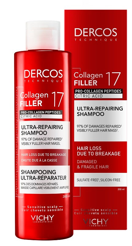 Vichy Dercos Collagen 17 Filler Shampoo 200 ml