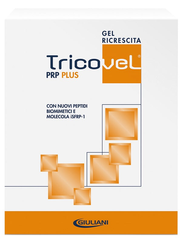 Tricovel PRP Plus Gel Ricrescita Capelli 3 Pezzi da 15 ml